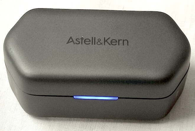 Astell&Kern UW100MKII True Wireless Earbud Charging Case Front