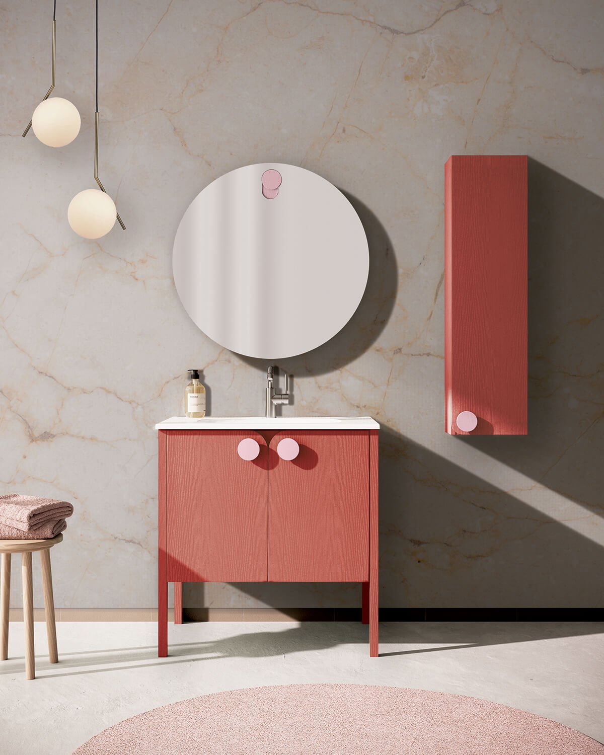 Dot bathroom storage by Hastings Bath Collection