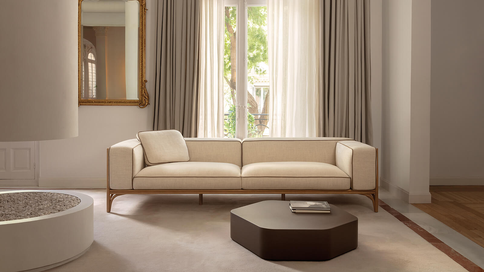 Cadenza sofa collection by Expormim