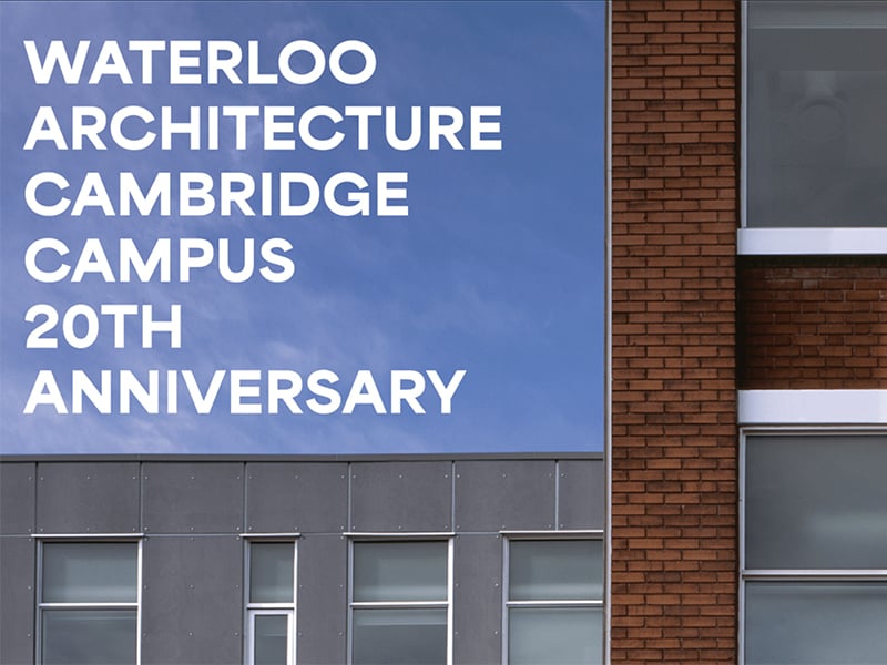 Cambridge Campus 20th Anniversary