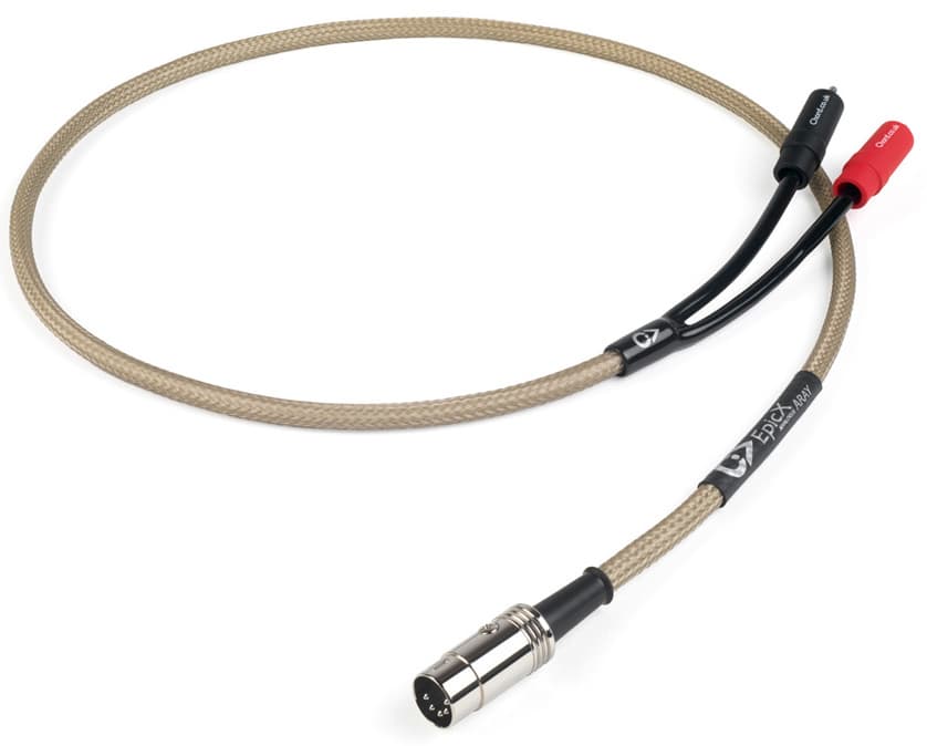 Chord Company EpicX ARAY Din to 2 RCA Interconnect Cable