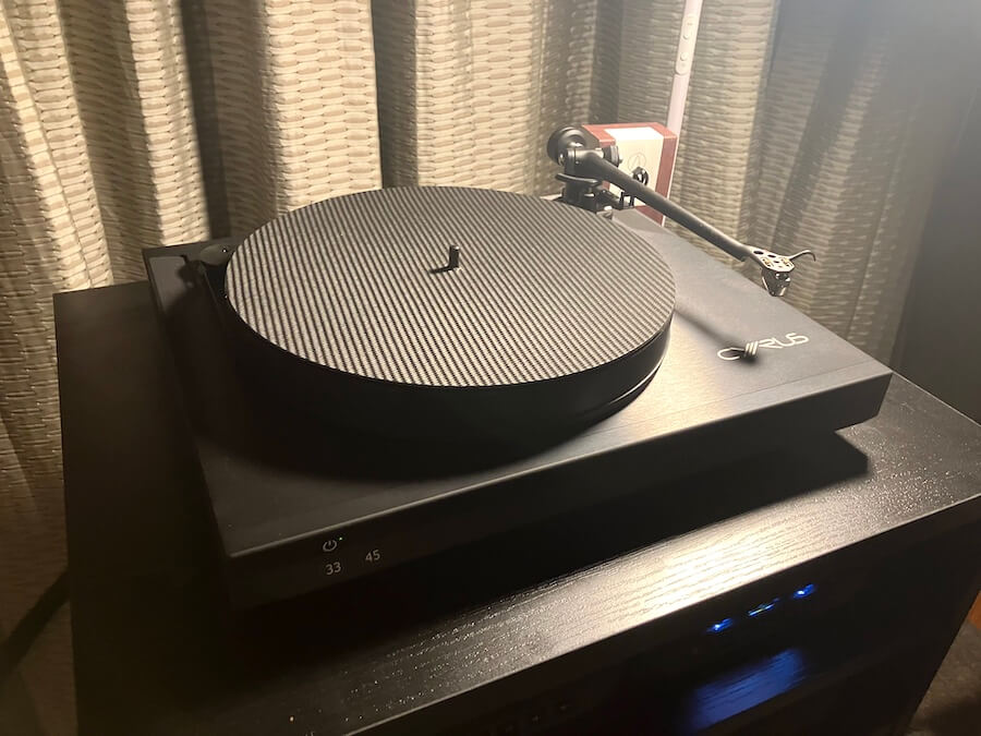 Cyrus Audio TTP Turntable at CAF 2023