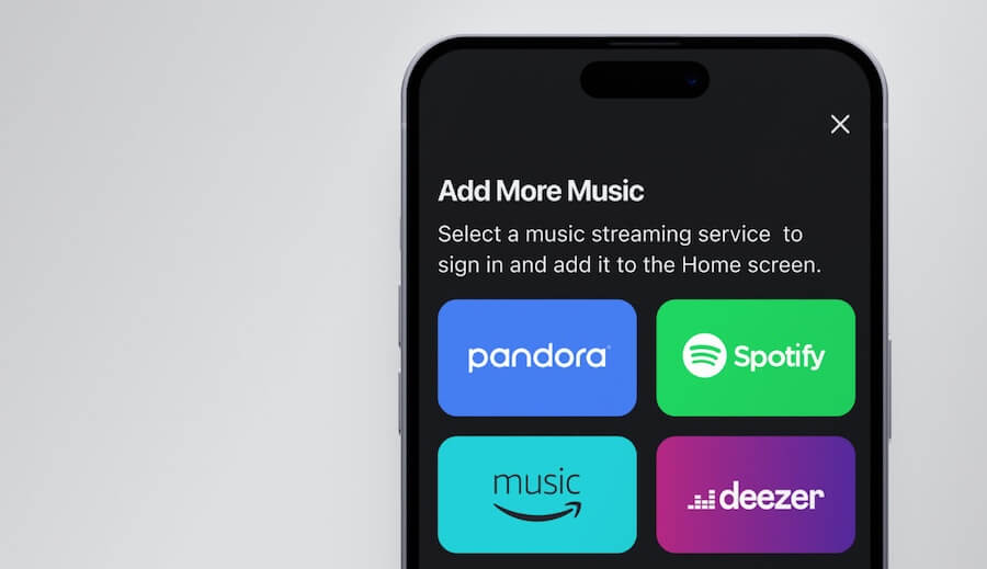HEOS App Add More Music
