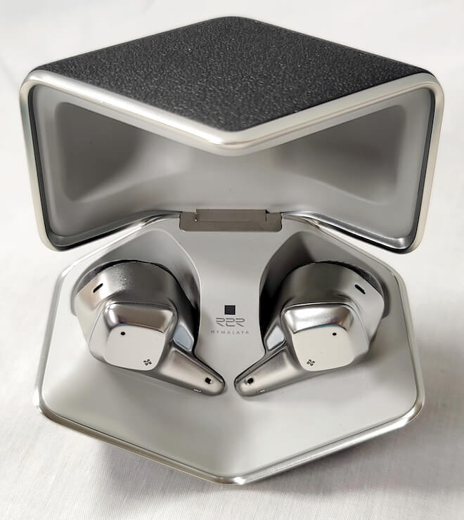 HiFiMAN SVANAR Wireless Earbuds in Charging Case Front