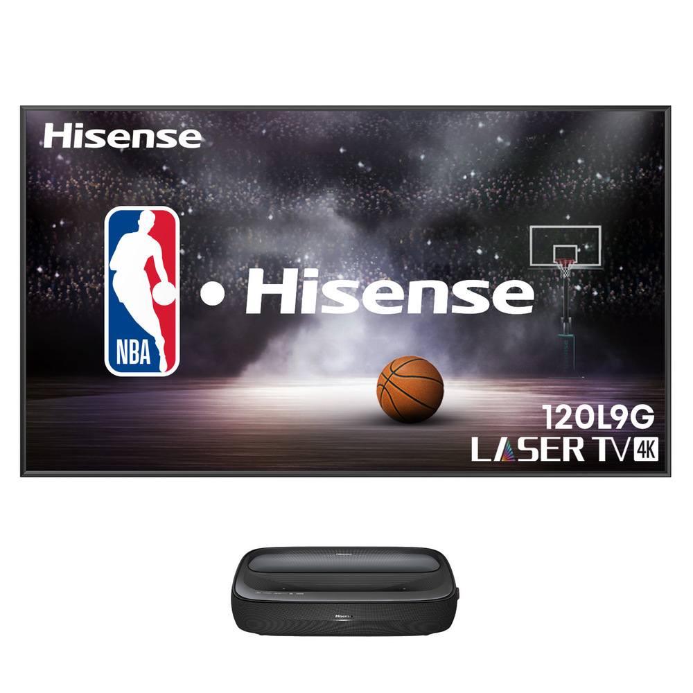 Hisense 120L9G UST Projector and 120-inch ALR Screen