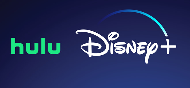 Hulu and Disney+ Logos