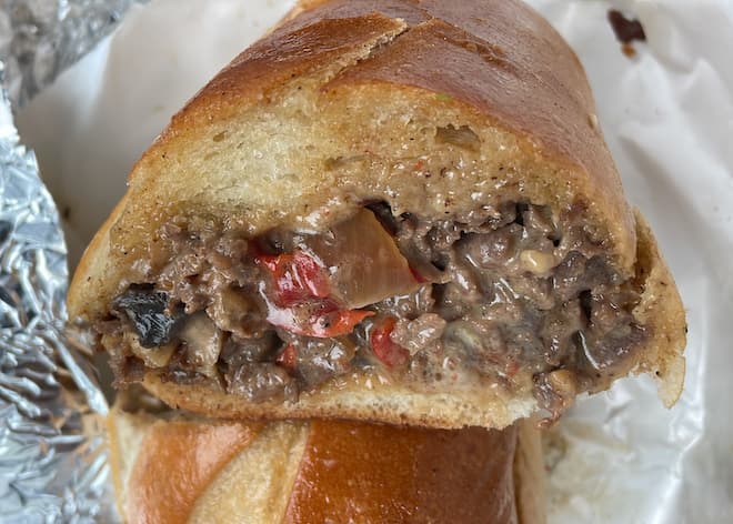 Cheesesteak at Neil's Kitchen