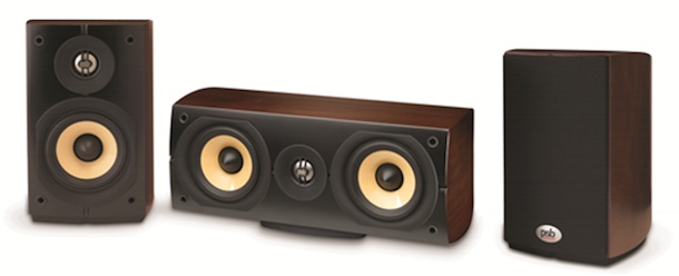 PSB mini c with bookshelf speakers