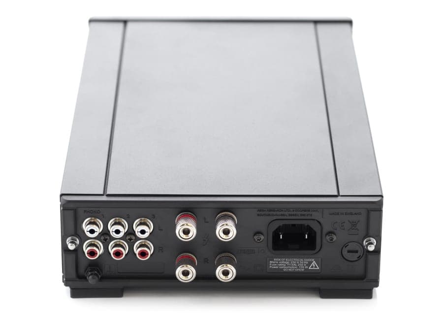 Rega io Integrated Amplifier Rear