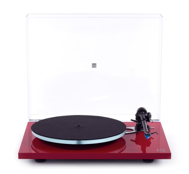 Rega Planar 3 Turntable in red