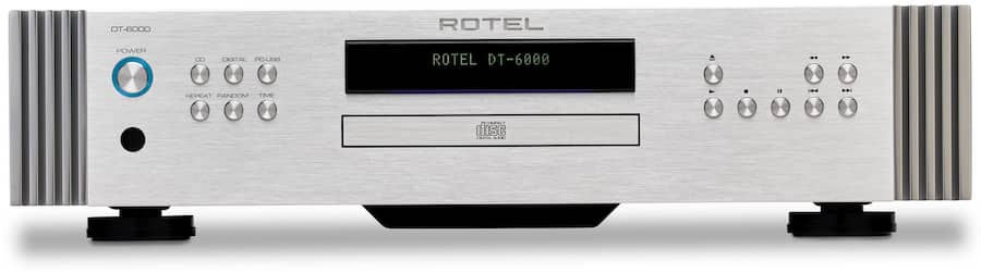 Rotel Diamond Series DT-6000 CD Player Front Silver