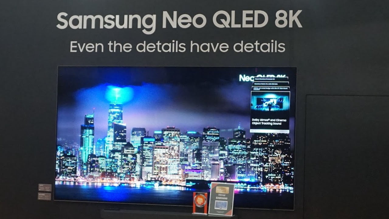 Samsung QN990C 98-inch Neo QLED 8K TV at CEDIA 2023