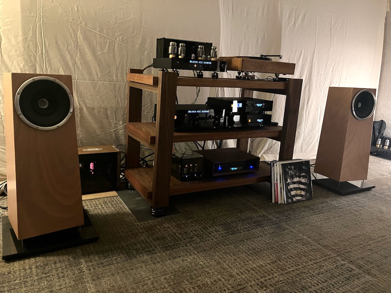 Zu Loudspeakers with Black Ice Audio at Capital Audiofest 2023